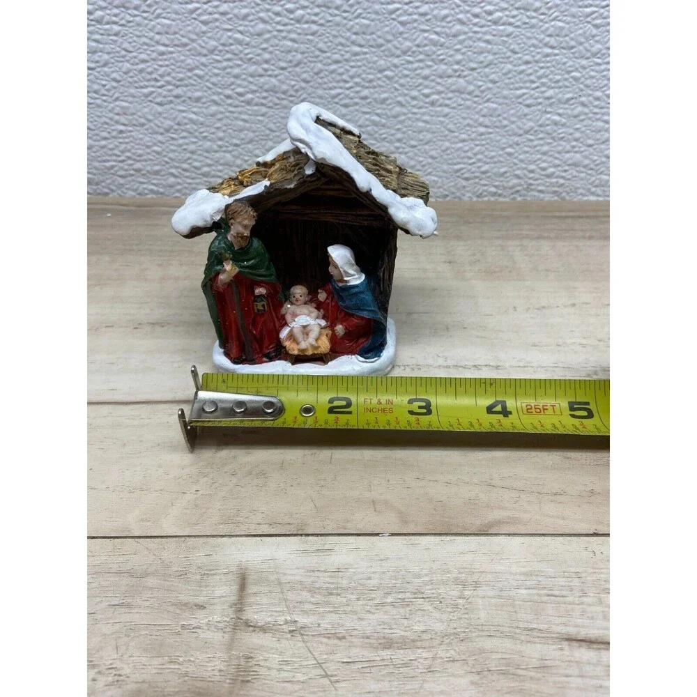 Unbranded Nativity Scene Figurine Mary,Joseph And Jesus
